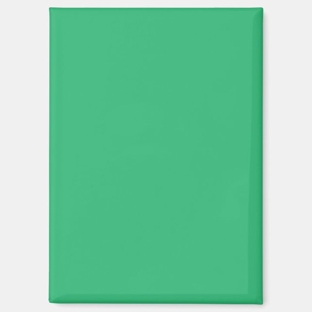 Flache mintgrüne Textur-Hintergrund für Design Magnet (Vorderseite)