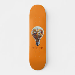 Fläche nach Liebe Skateboard