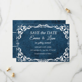Flache Save The Date Karte