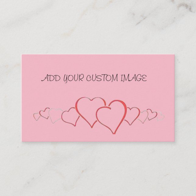 Flache Verabredungs-Karte Terminkarte (Vorderseite)