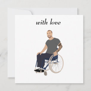 Flache Weihnachtskarte Feiertagskarte