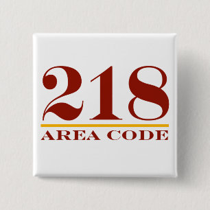Flächencode 218 button