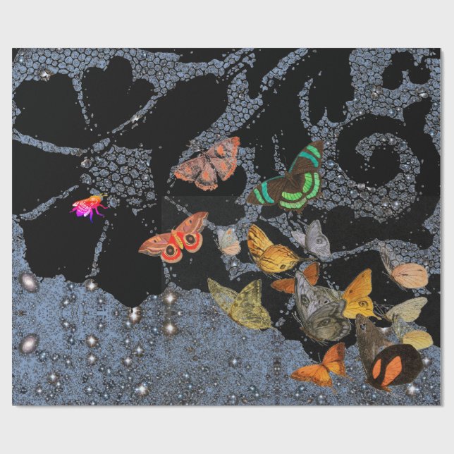 FLÄCHENMUSTER, TWILIGHT- UND SCHALTFLÄCHEN, GIFT W GESCHENKPAPIER (Flach)