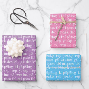 FLÄCHENWÖRTERBUCH II GESCHENKPAPIER SET