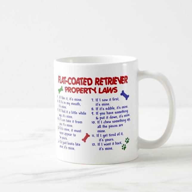 FLACHER ÜBERZOGENER RETRIEVER PL2 KAFFEETASSE (Rechts)