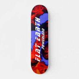 FLACHEREARTH POWERLAND SKATE DECK SKATEBOARD