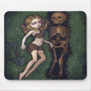 "Flaches ernstes" Mousepad