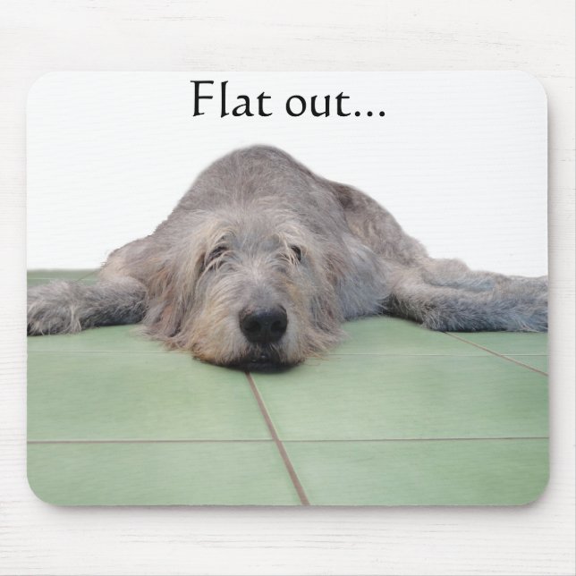 Flaches Hundmousepad… Mousepad (Vorne)