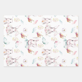 Flachfolien Geschenkpapier Set