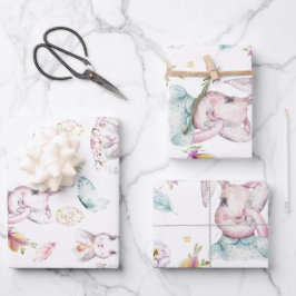 Flachfolien Geschenkpapier Set