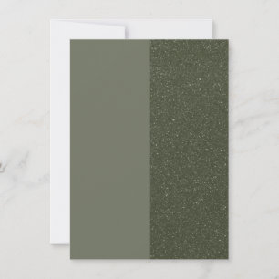 Flachgrüßkarte - Matte + Funkeln rechts Karte