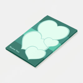 Flachherz-Icon Post-it Klebezettel