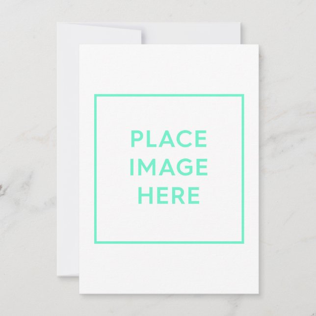 Flachkarte (Vorderseite)