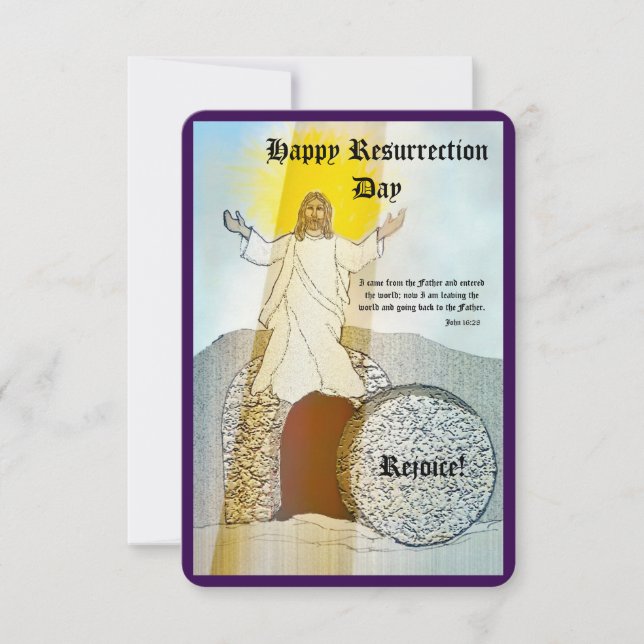 Flachkarte (Vorderseite)