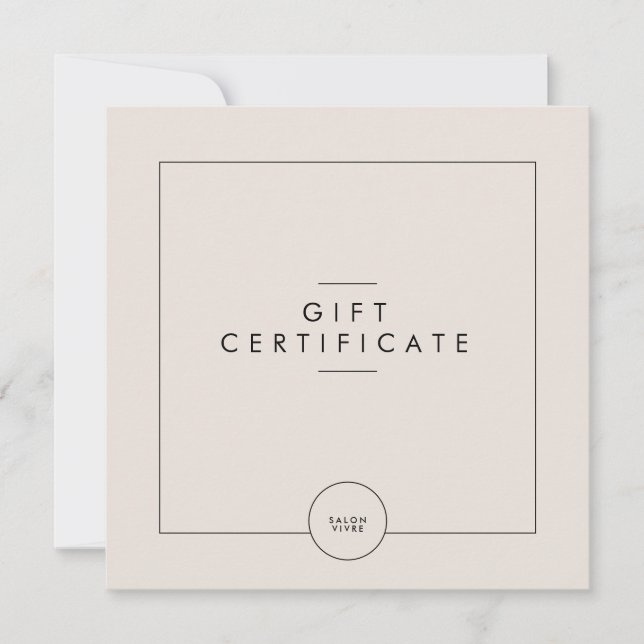 Flachkarte (Vorderseite)