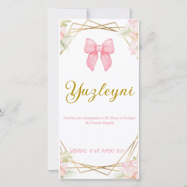 Flachkarte (Vorderseite)