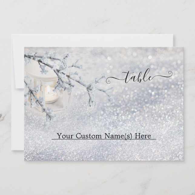 Flachkarte (Vorderseite)