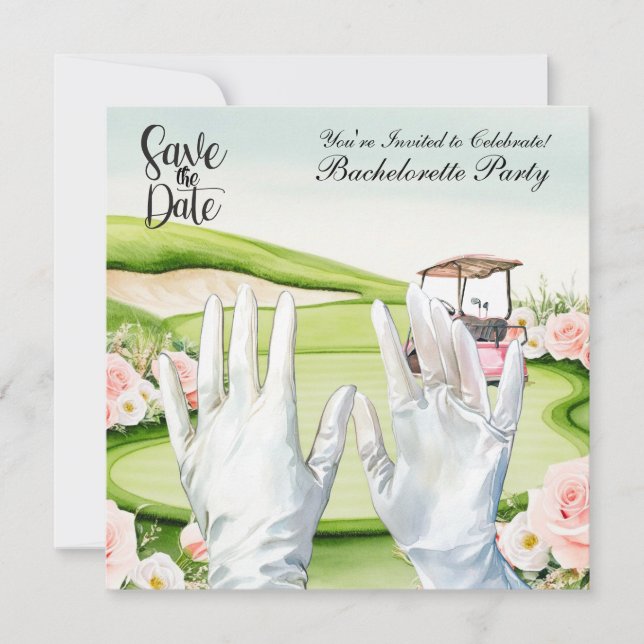 Flachkarte Save the Date (Vorderseite)