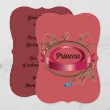 Flachkarten 1 Rosa (rosa Prinzessin)RFPMDesign ©️ 