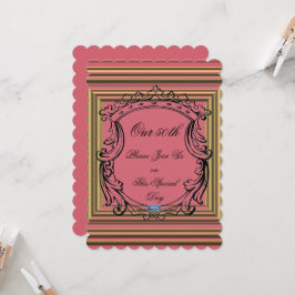 Flachkarten 4 P.Pink(GoldenFrames)RFPMDesign ©️ 20