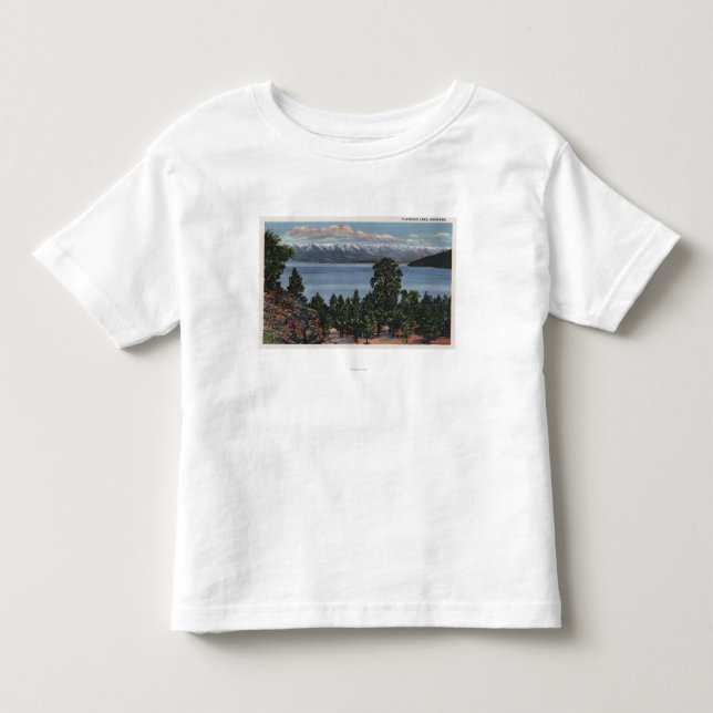 Flachkopfsee, Montana Kleinkind T-shirt (Vorderseite)