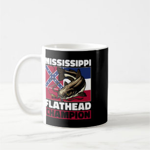 Flachkopfwels Jagd Welsangler Vater Wels Jaeger Kaffeetasse