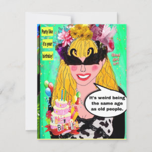 Flachnotecard Feiertagskarte