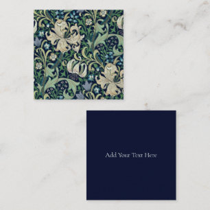 FLACHNOTENKARTE: WILLIAM MORRIS : HONEYSUCKLE MITTEILUNGSKARTE