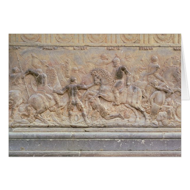 Flachreliefplatte (Vorderseite (Horizontal))