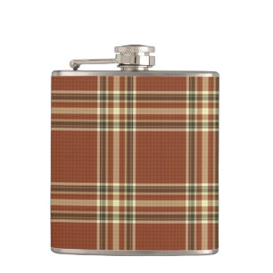 Flacon Brown Tartan Vinyl Emballé
