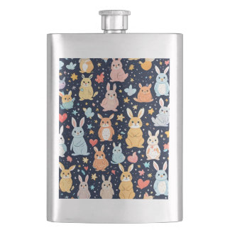Flacon Classique Adorable Animaux Bébés Pastel Dou