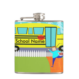 Flacon contagieux personnalisable d'autobus