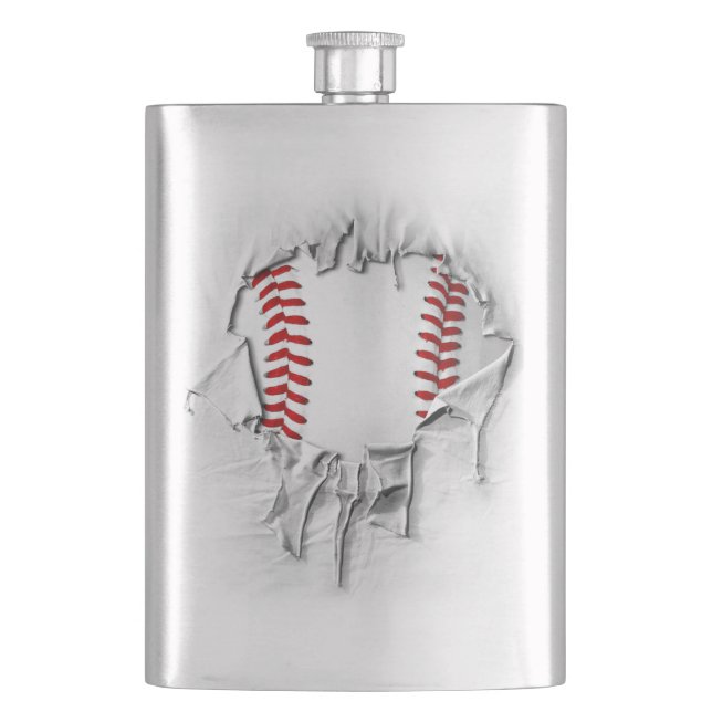 Flacon de baseball déchirée (devant)