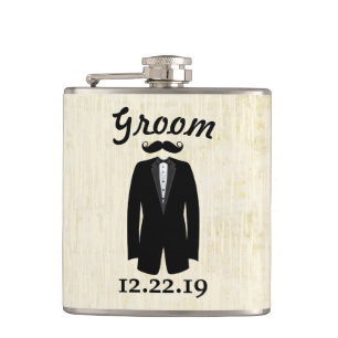 Flacon de chambre Tuxedo Cravate noire