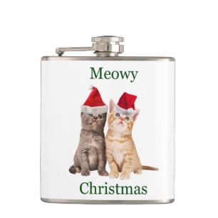 Flacon de chat de Noël Meowy