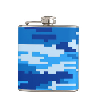 Flacon de hanche de concepteur - bleu marine de 8