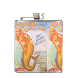 flacon de hanches de sirènes dorées