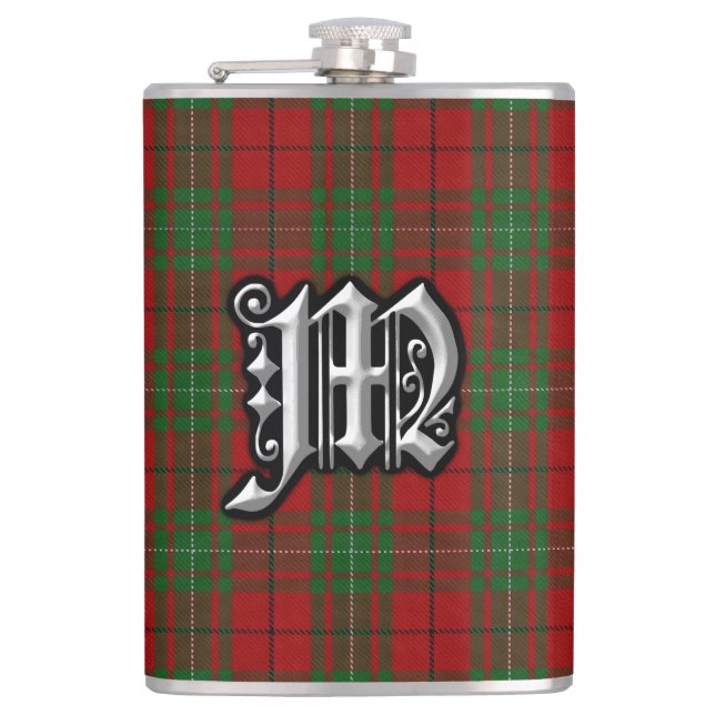Flacon de l'Ecosse de tartan de MacAulay de clan (Devant)
