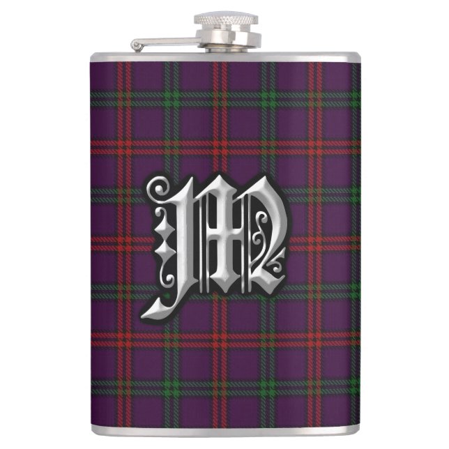 Flacon de l'Ecosse de tartan de Montgomery de clan (Devant)