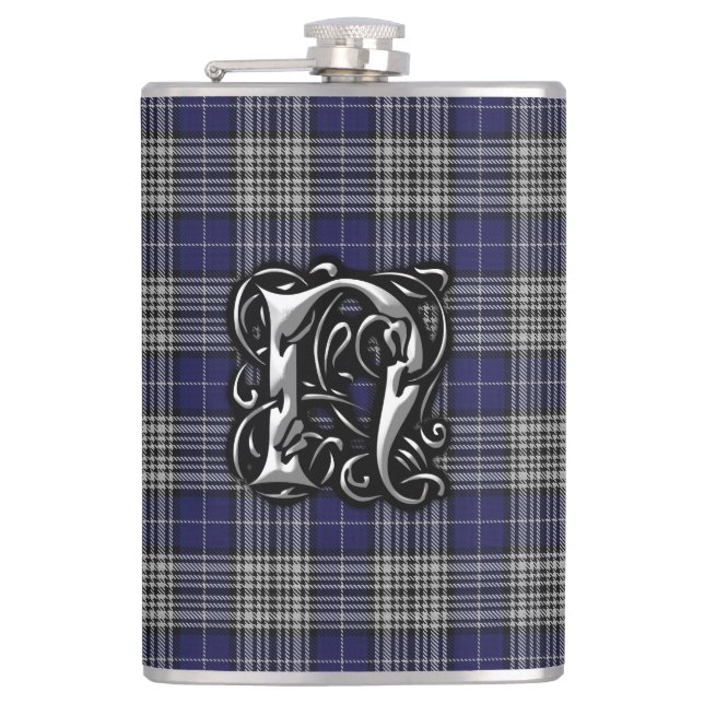 Flacon de l'Ecosse de tartan de Napier de clan (Devant)