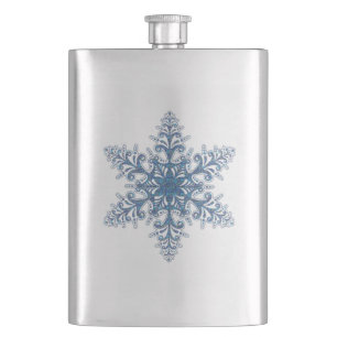 Flacon de neige bleu