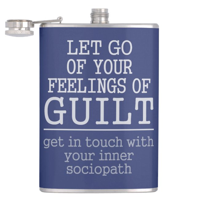 Flacon de nom personnalisé Funny Self-Knowledge (Ouvert)