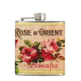 Flacon de parfum Rose vintage