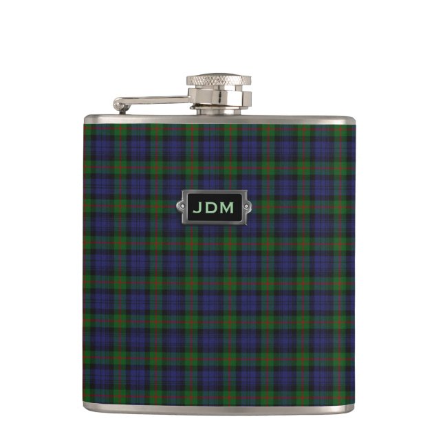 Flacon de plaid de tartan de Monogramed Murray (Devant)