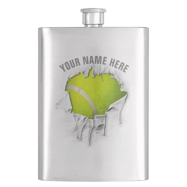 Flacon de tennis tordu (devant)