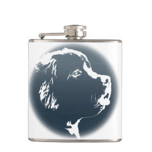 Flacon de Terre-Neuve Flacon Amoureux des chiens p