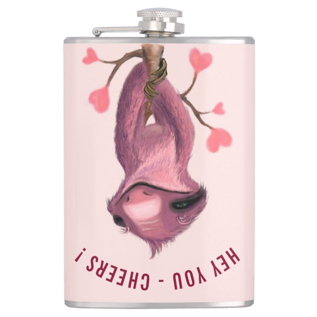 Flacon de texte personnalisé Funny Parfum romantiq (Devant)
