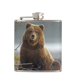 Flacon d'ours gris