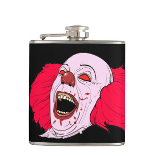 Flacon effrayant de clown