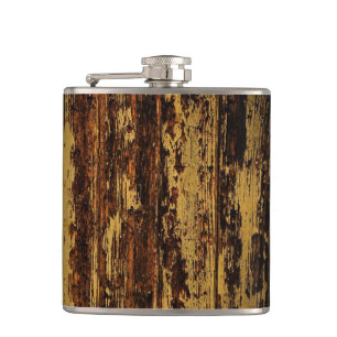 Flacon en bois âgé